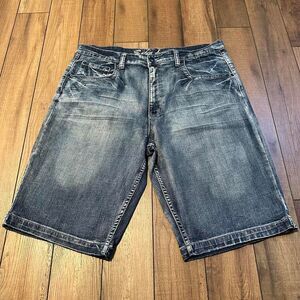 Sick‎ Y2K long baggy loose wide leg skater Jnco style shorts size 42.